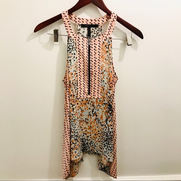 BCBGMaxAzria Nodin Top Swing Tank XXS blouse - Picture 3 of 10